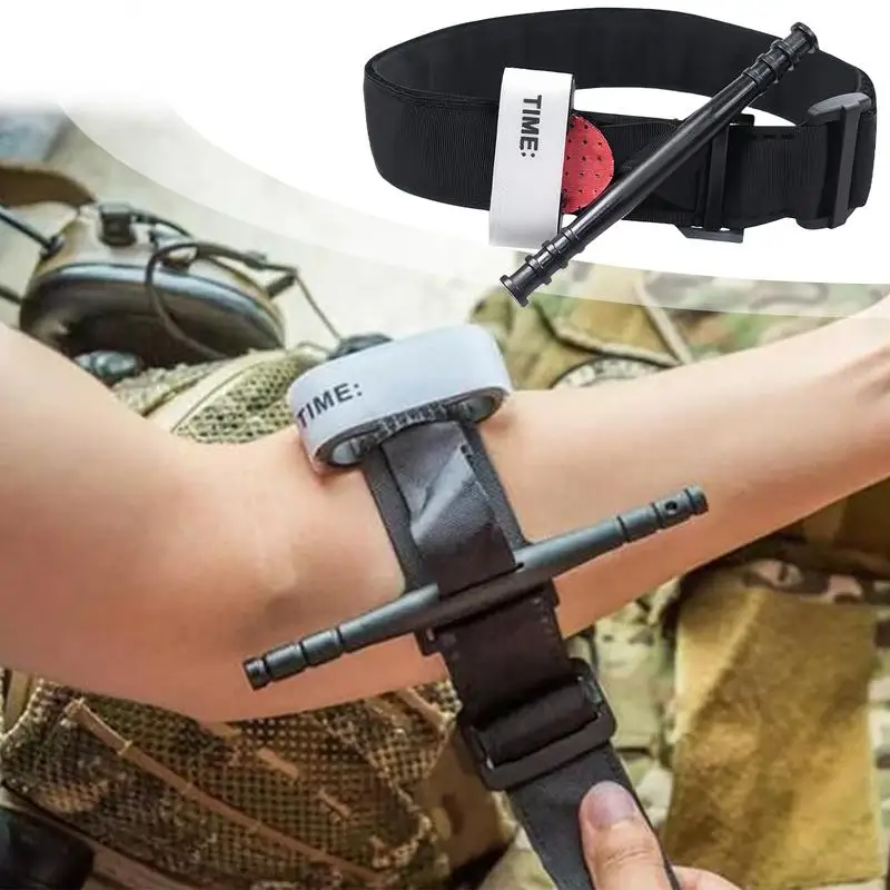 Outdoor Tourniquets Portable Outdoor Tourniquet Band Tape Rescue Application Bandage For Mountaineering Camping Combat tourniquet kit tactical tourniquet