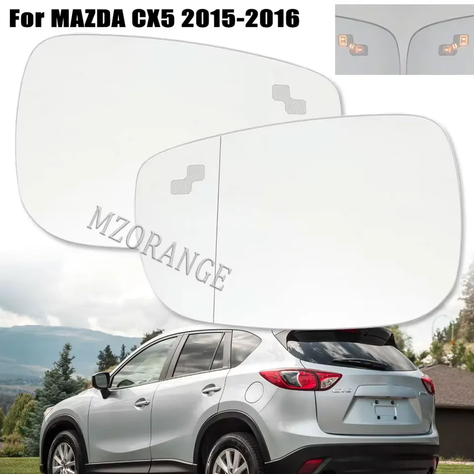 車用バックミラー サイドミラー アセンブリ 電動折りたたみ式 ヒーター ウィンカー 電動調整機能付き マツダ CX5 CX-5 CX バックミラーサイド  アンダー ミラー 8ピン マツダ CX-5 CX5 KE 2013 2014 サイドミラー リアビュー アセンブ 8ピン車用バックミラーアセンブリ  ... CX-5用 KE 2015 2016 CX-3用 2015-2020用 ドアウィング 付き ブラインドスポットレンズ バックミラー
