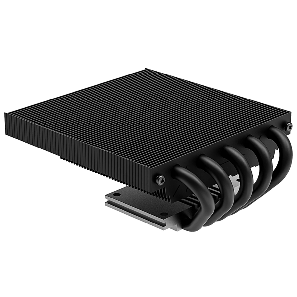 Id-resfriamento Is50x Baixo Perfil Cpu Radiador Lga1700 1200 115x Am4 Heatpipe Preto 12cm Ventilador de Refrigeração 55 mm Altura para a4 Chassi Ventiladores e resfriadores - Imagem 5