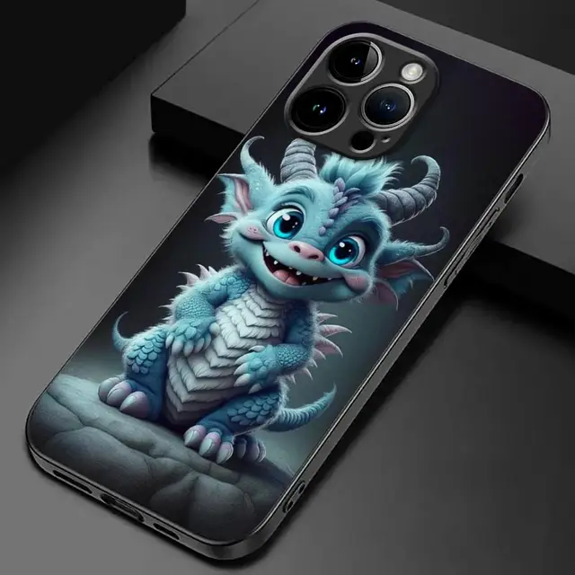 Cute Baby Dragon iPhone Case