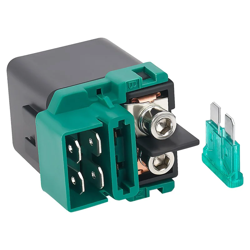 HIMNIL Interrupteur Démarrage Relais Solénoïde De Démarreur De