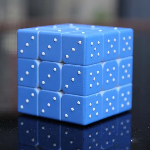 Cubo Mágico Adaptado 3x3x3 Blind Cube Touch