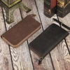 JOYIR Genuine Leather Long Wallets for Men RFID Blocking Cash Credit Card Holder Checkbook Wallet Zipper Coin Pocket Purse Male 4