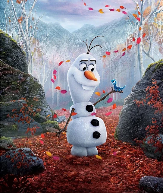 Olaf Minimalist Poster