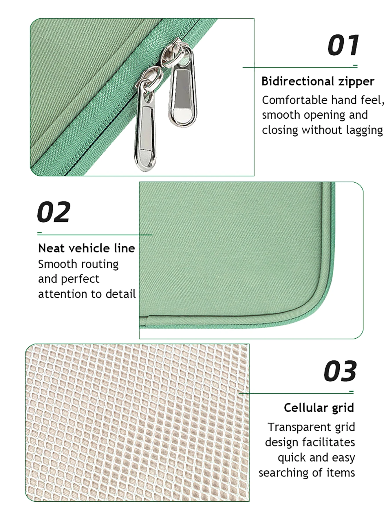 Compact Shockproof Tablet Sleeve Bag - Fits 9-13 Inch Devices