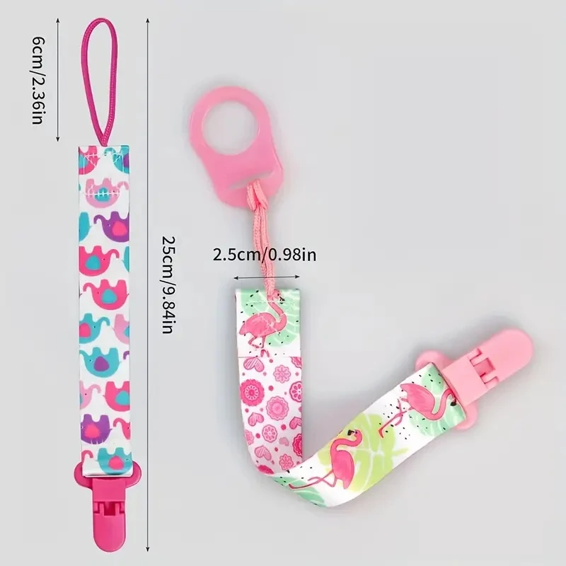 1/4pcs Cute and Durable Pacifier Holder Clips for Boys and Girls - Perfect Gift for Holidays