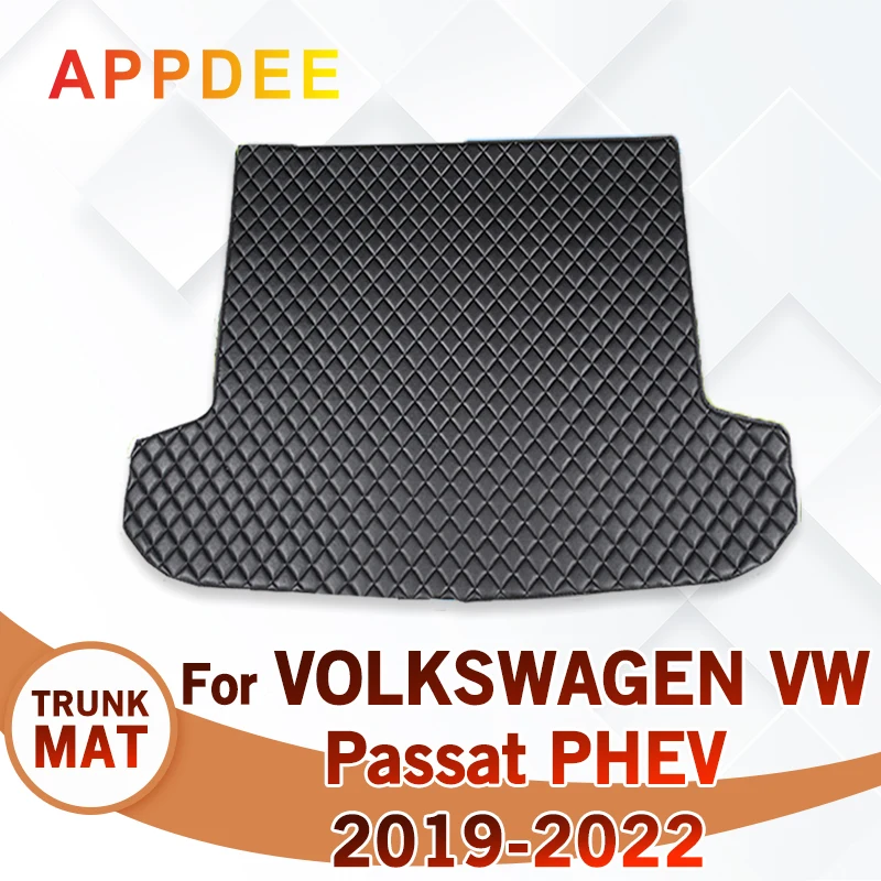 

Коврик для багажника автомобиля для VOLKSWAGEN VW Passat PHEV 2019 2020 2021 2022, пользовательские автомобильные аксессуары, украшение интерьера автомобиля