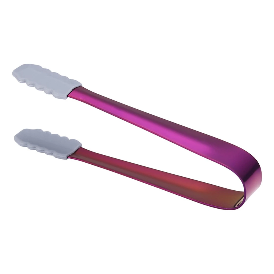Ice Tong Bread Food Bbq Clip Barbecue Clip Ice Clamp Tool Bar Kitchen Accessories 10.8Cm Stainless Steel Cube
