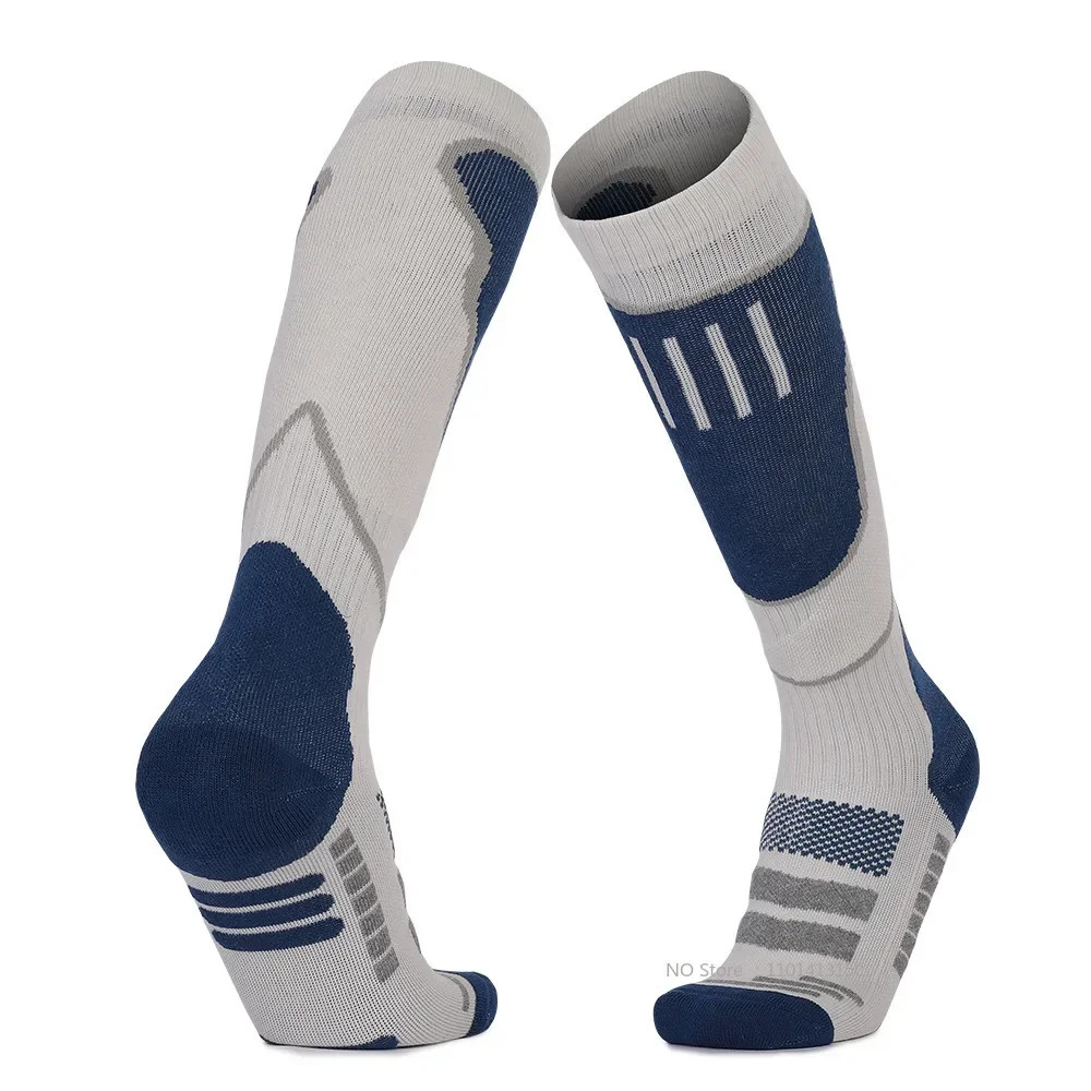 1 Paar Thermosocken aus Merinowolle für Herren und Damen, für den Winter, lang, warm, Kompressionssocken für Ski, Wandern, Snowboarden, Klettern, Sportsocken_voghion.com