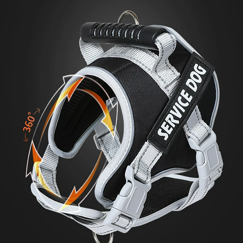 Kimpets Dog Harness Vest Labrador Retriever Chest Clothes Corda Medium Big Dog Riflettente Regolabile Outdoor Walking Pet Supplies