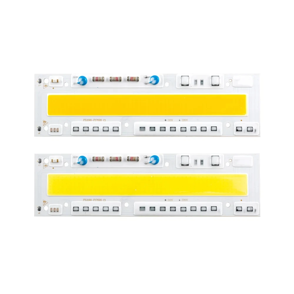 COB 칩 다운라이트 매트릭스 전구, 30W-150W 밝기, 고출력 조명 부품, 가정용 DIY LED 전구 회로 기판, 220V