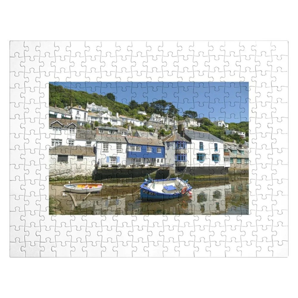Polperro, Cornwall Jigsaw Puzzle Custom Puzzle Photo Personalized Photo Gift Custom Puzzle Child