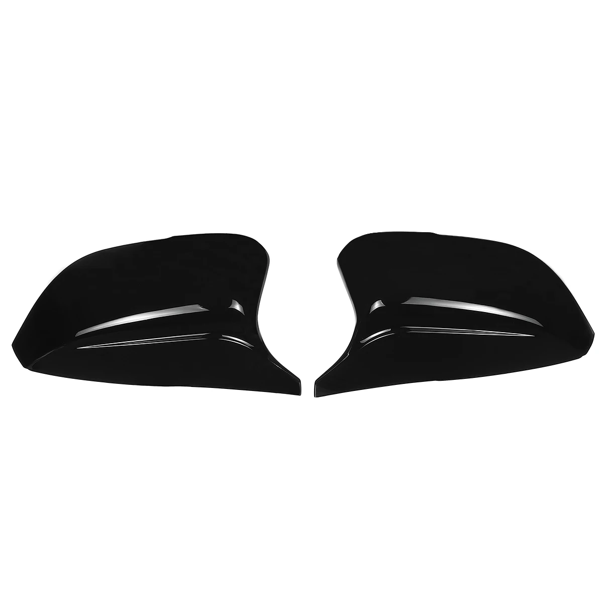 

Car Glossy Black Side Door Rearview Mirror Cover Cap for Infiniti Q50 Q60 QX30 Q70 2014-2021 Rear View Mirror Cover Trim