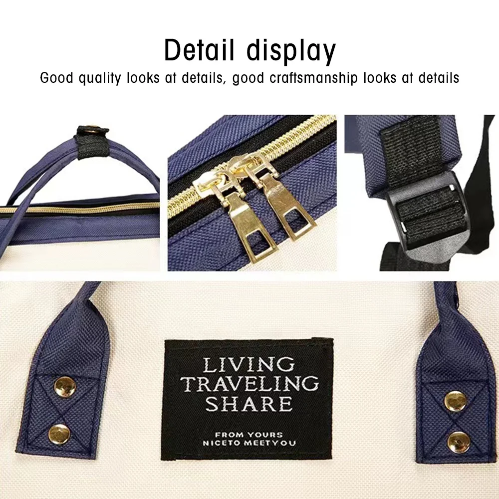 Maternity Bag  Baby Mummy Waterproof Lightweight Large Capacity Organizer Stroller Baby Multi-Function Diapers Bags Backpack