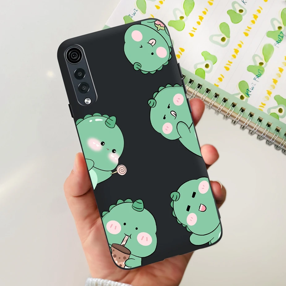 Stylish Painted Silicone Soft Phone Case - 6.8'' Bumper Cover, Compatible with LG Velvet 5G