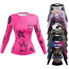 Cody Lundin Women Fightwear Long Sleeve No-Gi  Jiu Jitsu Rash Guard BJJ Rashguard Compression Sports T-Shirts Casual Blouse 1