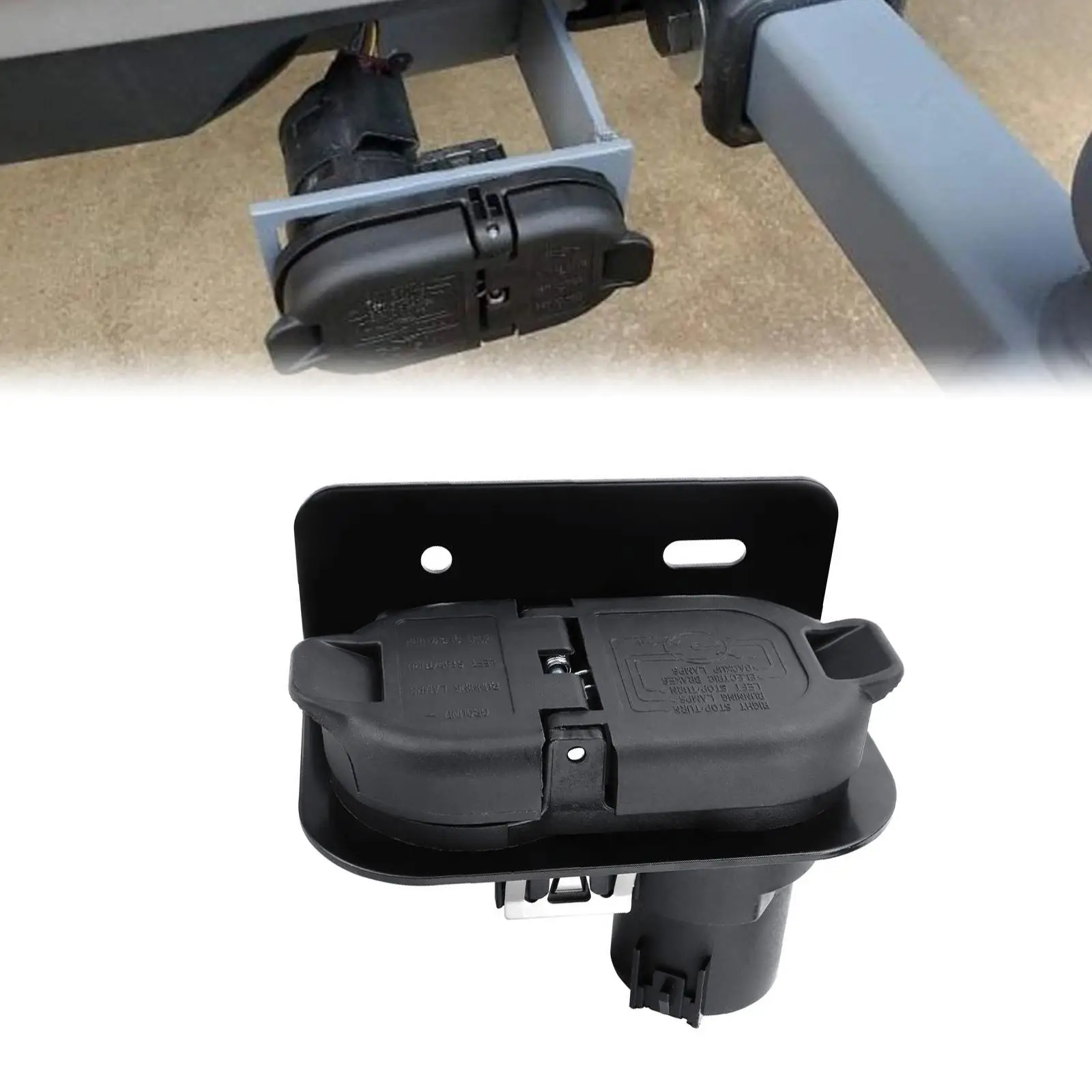 Trailer Tow Connector Accessory for Dodge RAM 1500 2500 3500 Utility