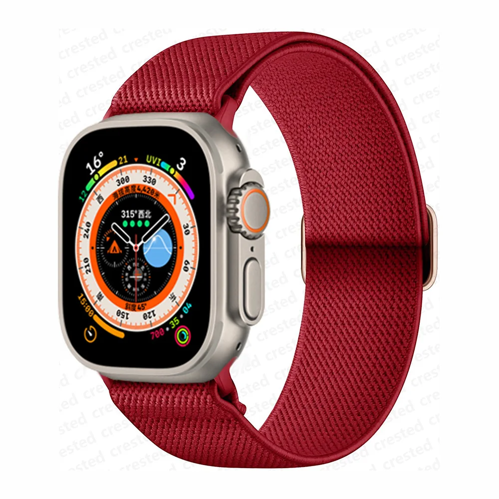 Durable Nylon Elastic Watch Strap Bracelet