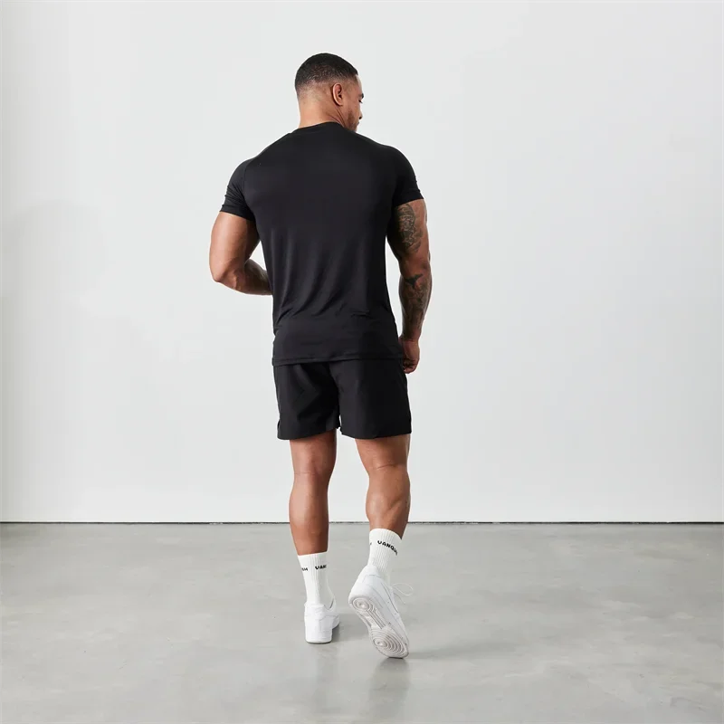 Men's Shorts 2023 New Summer Sports Fitness Quick-Drying Breathable Stretch Fitness Pants Joggers Gym Running Training Shorts