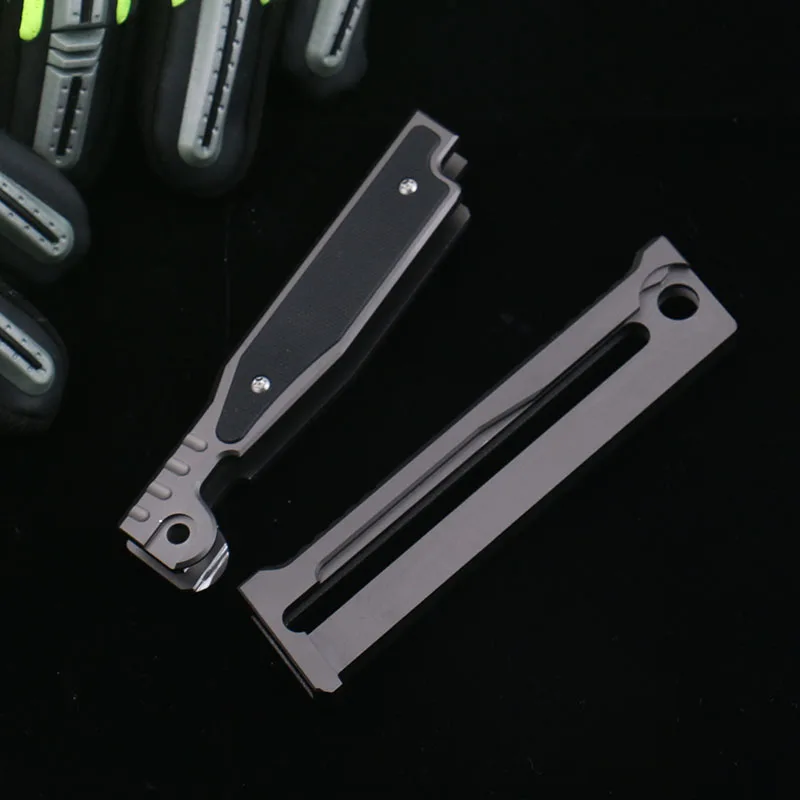 REATE Knife Handle Accessories DIY Work 6061-T6 Aviation Aluminum Alloy Material 2