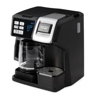 Programmable Single Serve Pod to 12 Cup Coffee Maker, Black 1