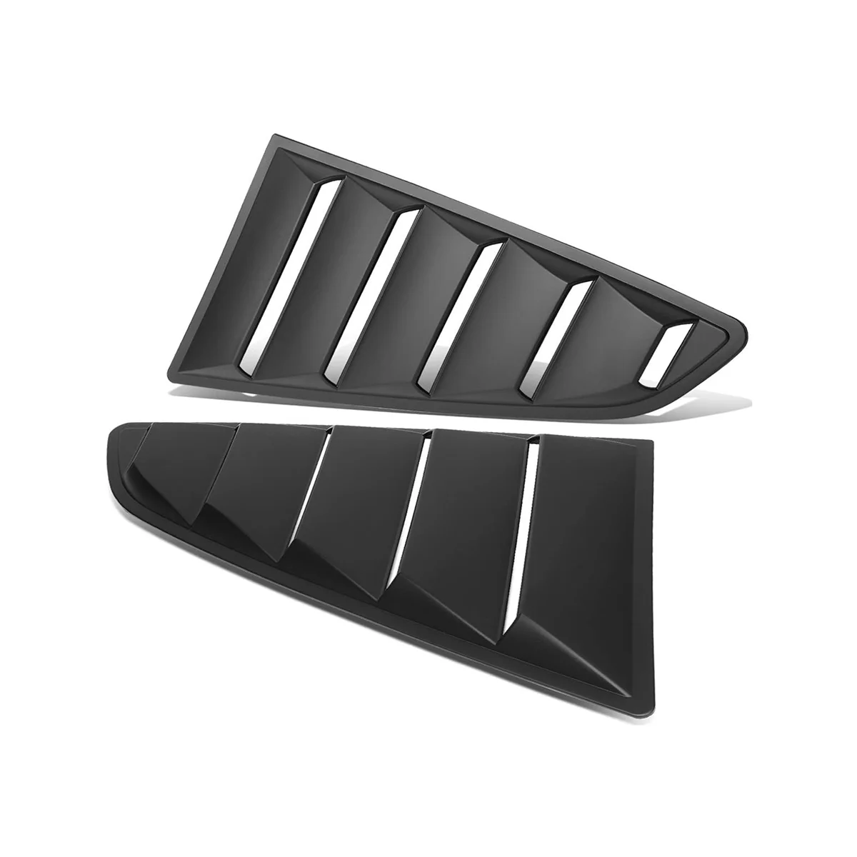

Car Body Trim Vents for 15-22 Ford Mustang Tuning Side Air Intake Vents Louvres Special Exterior Sticker Matt Black