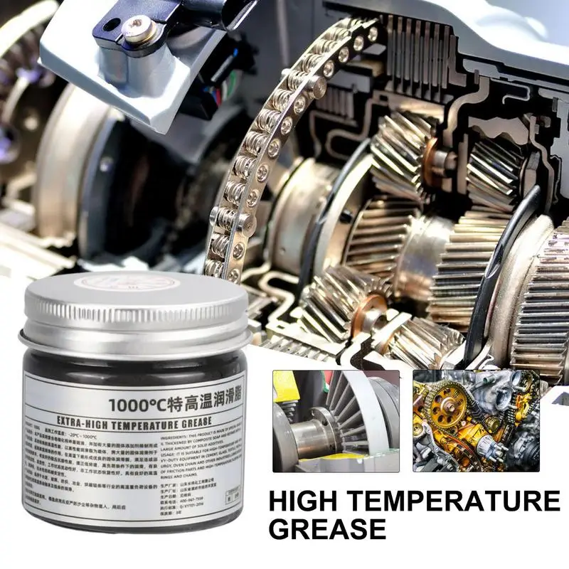 High Temp Bearing Grease Anti-Wear Chain Lubricant High-Temperature Waterproof Industrial Accessories Multi-Function Marine