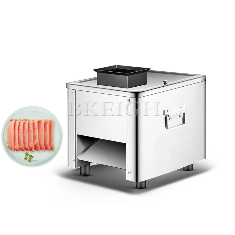 

Коммерческая Автоматическая овощерезка из нержавеющей стали, бытовая техника, электрический нож для мяса 2,5/3,5/5/7 мм