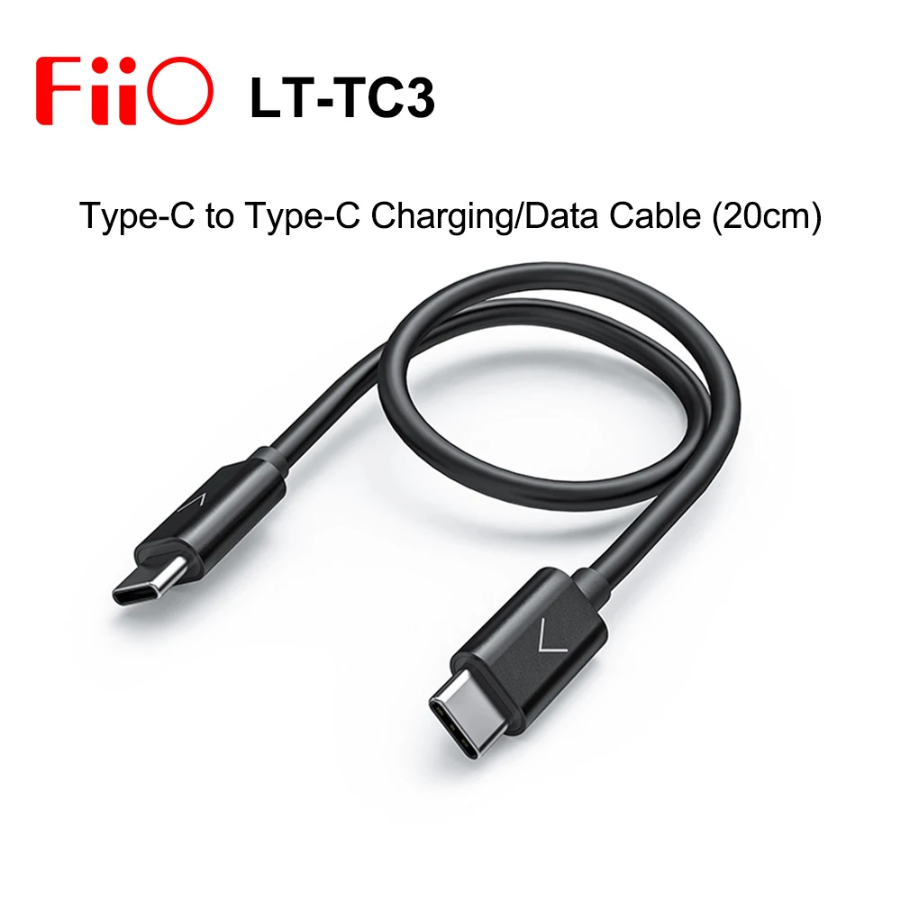 FiiO LT-TC3 20cm USB-C to Charging/Data Cable for Android phone Connect with Music Players/BTR3/BTR5/Q3/M5 |