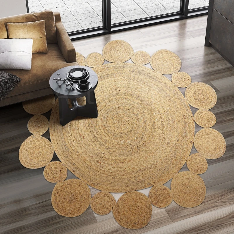 Jute Rug Round
