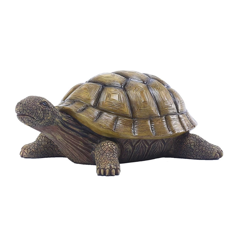 

Resin for Turtle Statue Fortune Lucky Fengshui Ornament Art Crafts Decor for Indoor Outdoor Garden Yard Decoration Figurine Gift