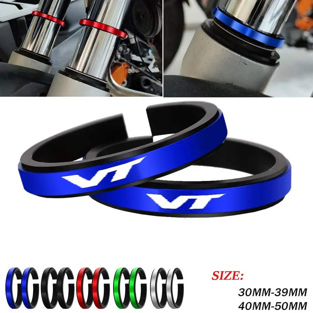 

Motorcycle Front Suspensions Shock Preload Absorber Auxiliary Adjustment Rings FOR YAMAHA VT1100T VT250 VT600 VT750 VT1100C2