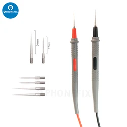 BST-050 superfine Probe Test Leads Pin flexible test probe tips connector multi meter needle tip pen Digital Multimeter feelers