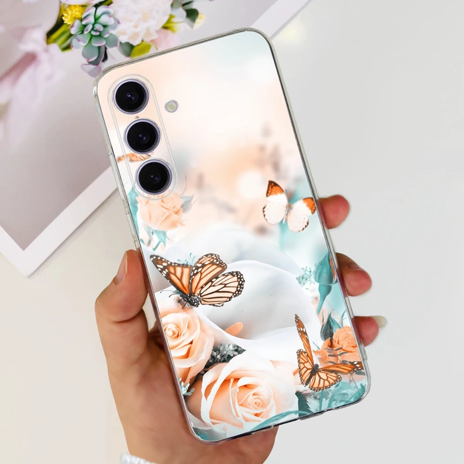 Stylish 2024 Painted Soft Silicone Phone Case