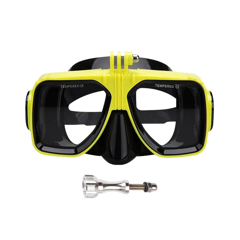 Classic Diving Mask for Gopro Hero Camera Accessories Tempered Glass Anti-fog Scuba Equipment Mergulho Acessorios