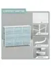 Sorbus Dresser with 8 Drawers - Chest Organizer Unit with Steel Frame Wood Top and Handle Fabric Bins for Clothes - Wide 4