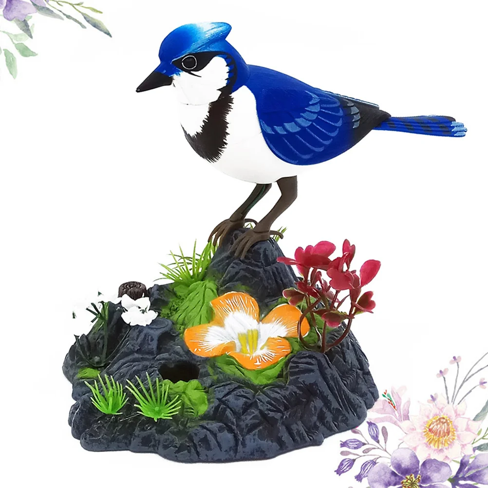 

Children’s Imitation Bird Singing Cage Ornament Electric Voice Decorate