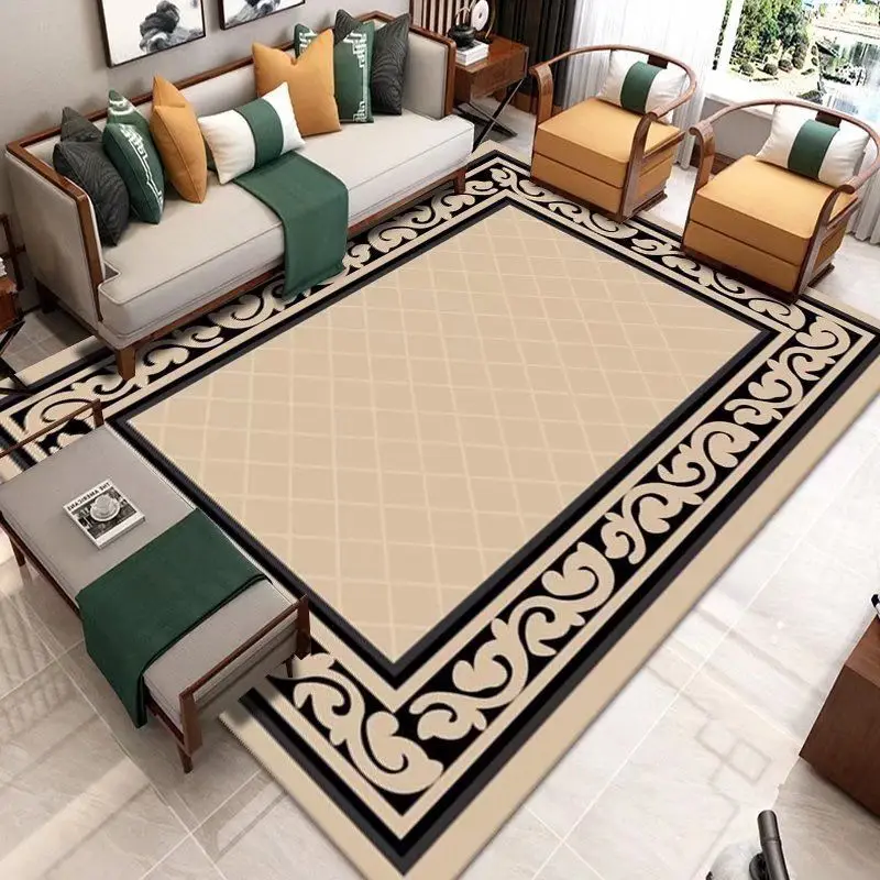 

Classical Style Carpet Living Room Decoration Home Coffee Tables Mat Bedroom Decoration Hallway Carpets Non-slip Large Area Rugs