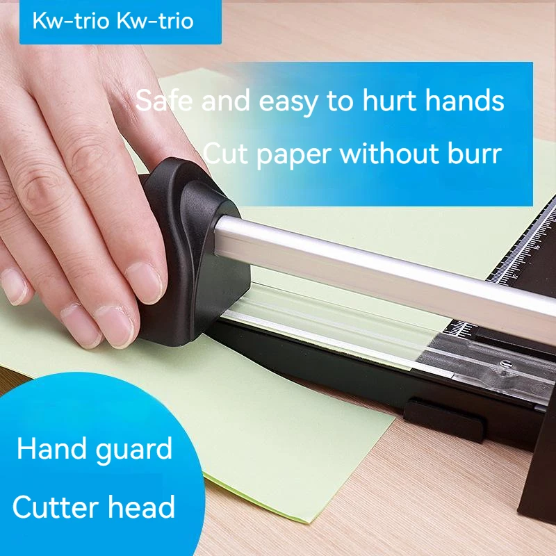Sanwood Paper Cutter A4 Simple Precision Paper Photo Cutter Card Scrapbook Trimmers Cutting Tools, Size: 36, Black
