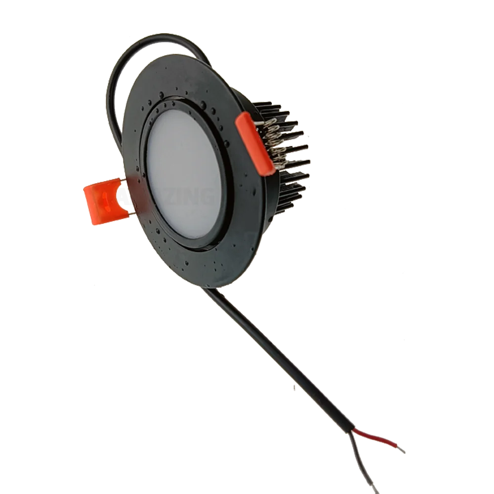 Rotate 220V LED downlight IP65 IP66 IP67 Outdoor waterproof 5W 7W 9W 12W Kitchen bathroom toilet eaves ceiling lamp Spot light