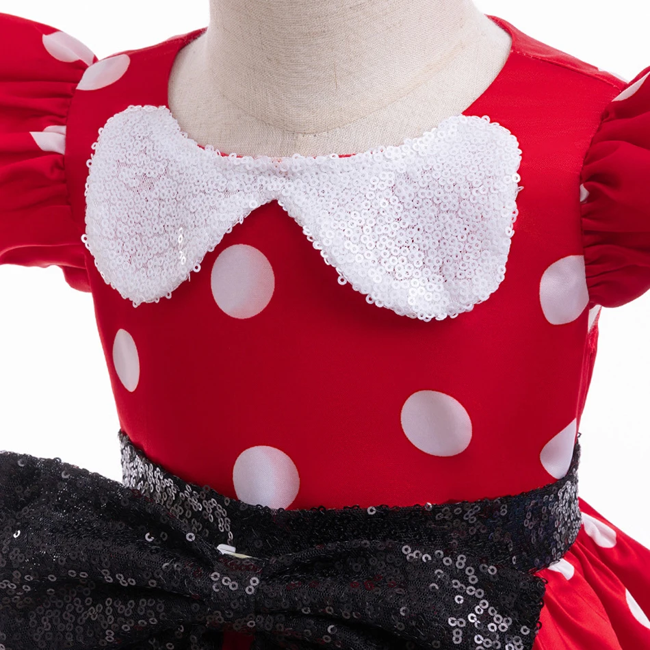 Mickey Suit Girl Minnie Dress Cartoon Clothes Baby Summer Costume Child  Cosplay Princess Fancy Bow Tie Boy Clothing Set - AliExpress, image size:950x950