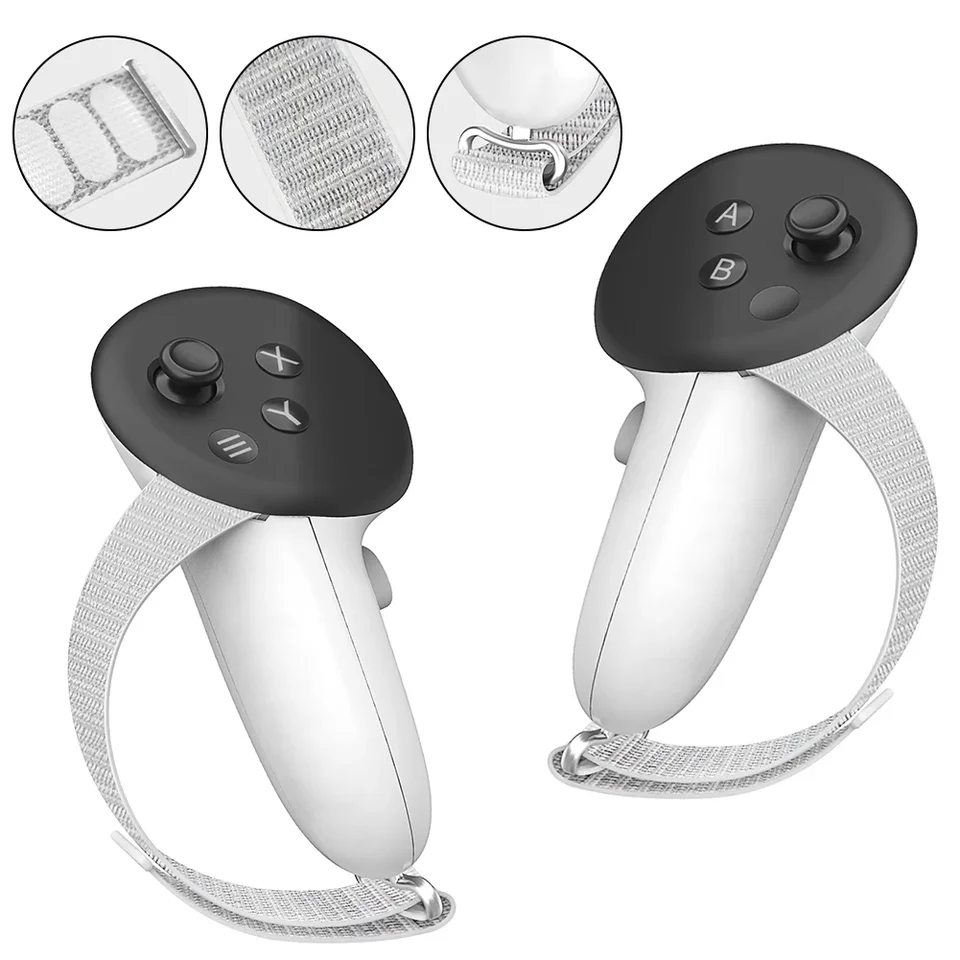 Adjustable VR Controller Grips for Oculus Quest 3