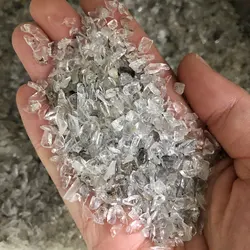 Natural Stone Crystal Chips for Home Decor & DIY Projects (Herkimer Diamond)