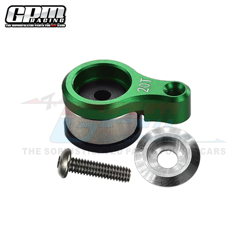 Aluminum 6061-T6 20T Servo Horn With Spring For Losi 1/18 Mini-T 2.0 Truck - Red Upgrade Part LOS211012 - View #6