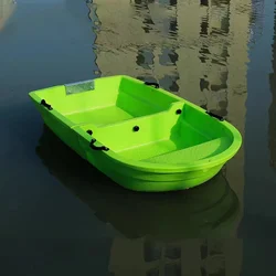 High Quality Cheap PE 2.2M-4M Foldable Plastic Fishing Boats Rowing Boats Outboard Yacht Boats Plastic Onsale
