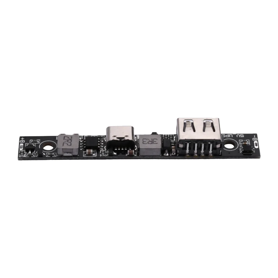 1 stks DC 5 V naar 12 V 15 W UPS Uninterruptible Power Supply 18650 Lithium Batterij Oplader Type-C USB