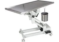 Iron Base Stainless Steel Table, Electric Lift Veterinary Operating Table Animal 2