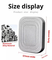 Square X100VI Shading Hood Compatible With Fujifilm X70 X100S X100T X100 X100F X100V Lens Filter Adapter Ring Metal Mount - Image 5