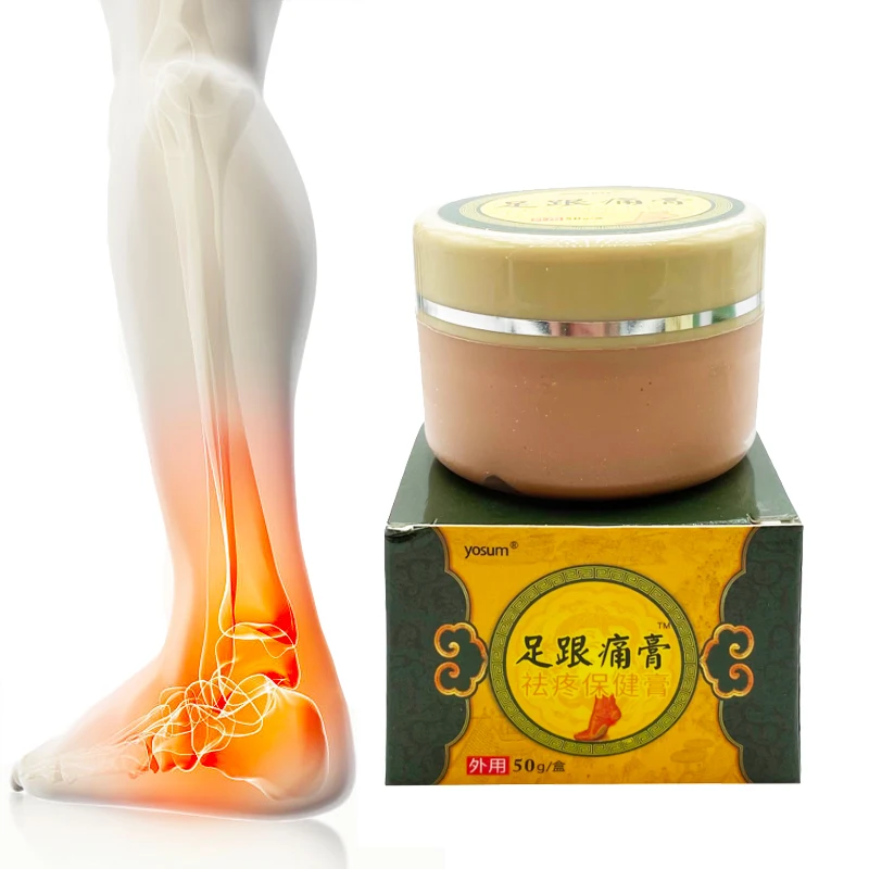 

50g Foot Heel Analgesic Cream Rapid Relief Pain Treatment Rheumatism Arthritis Ointment Spur Heel Herbal Plaster