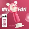 Hot Selling Small Handheld Fan Usb Portable Charging Summer Cartoon Mini Silent Cool Easy To Carry Gift Gift Electric Fan 5